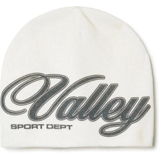 VALE Forever Coke Cursive Beanie White