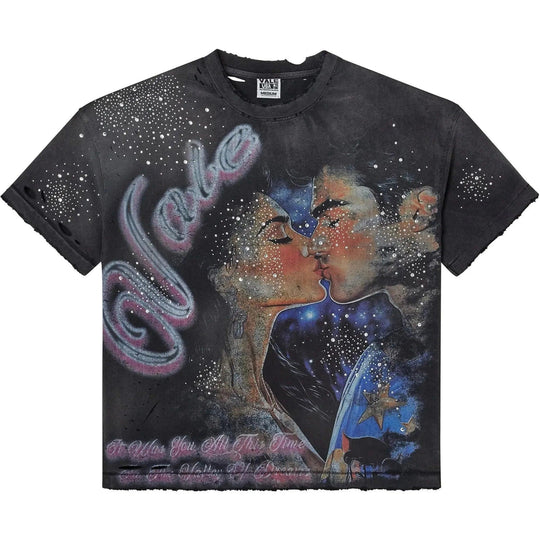 VALE Forever Fated Yours Bling Tee Black