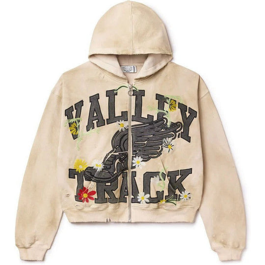 VALE Forever Garden Zip Up Hoodie Bone