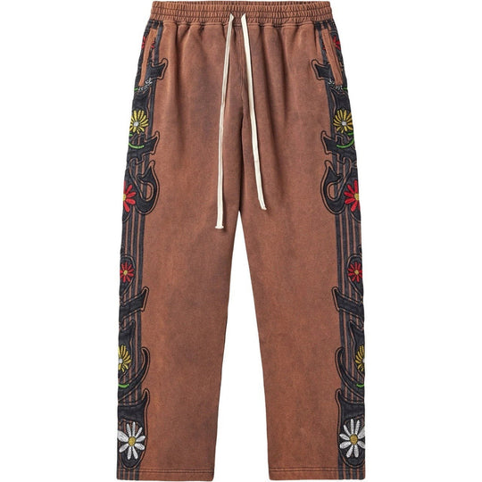 VALE Forever Harmony Garden Sweatpants Brown