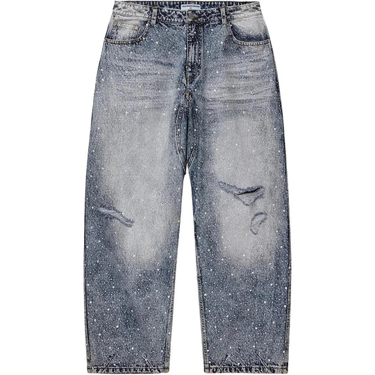 VALE Forever Rain Rhinestone Denim Indigo