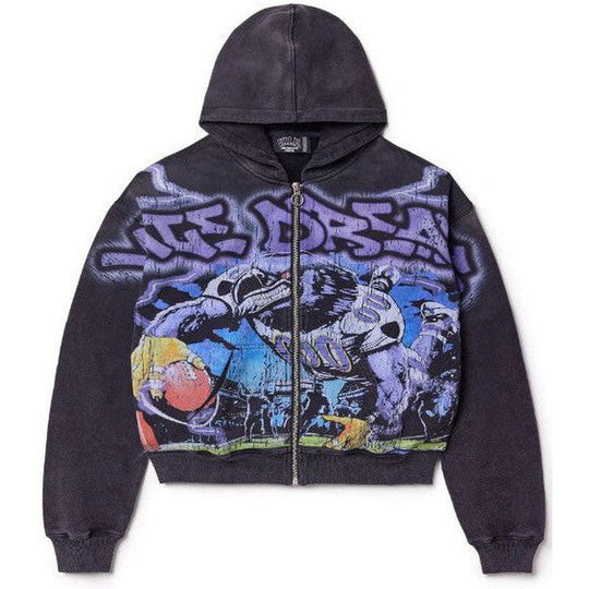 VALE Forever Raven Zip Up Hoodie