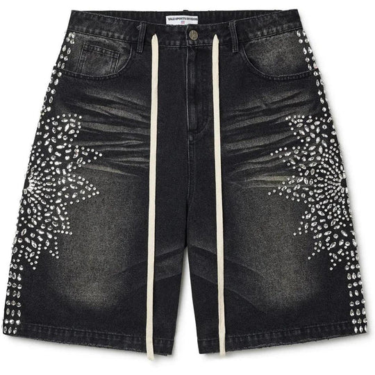 VALE Forever Sirens Jean Shorts Black