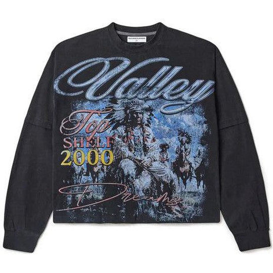 VALE Forever Valley Dreams L/S Tee Black