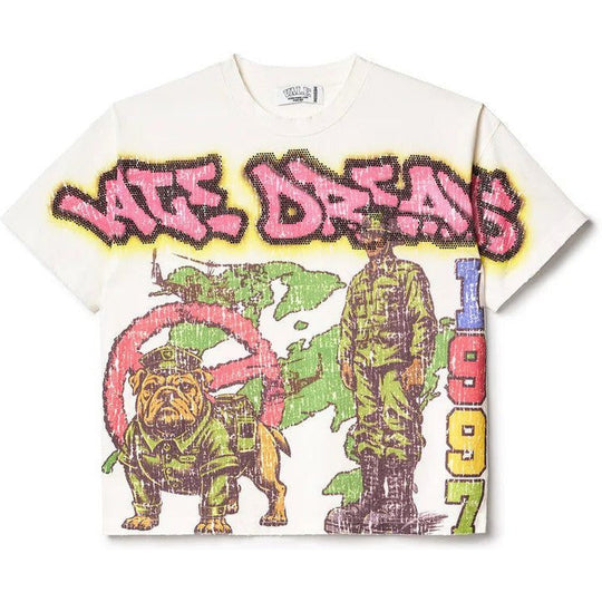 VALE Forever White Bling Big Tee