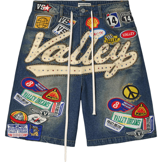 Vale Forever 1980s Light Wash Jorts