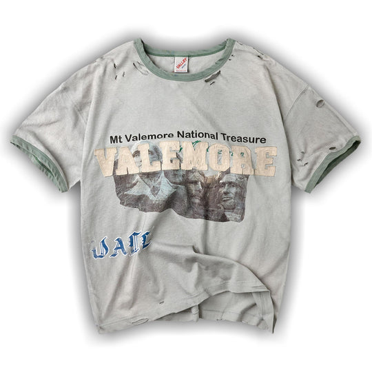 Vale Forever Camp Ringer Tee 'Green'