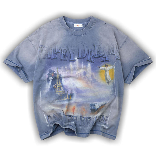 Vale Forever Can I See Heaven Tee 'Blue'