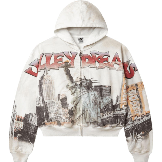Vale Forever NYC Zip Up White