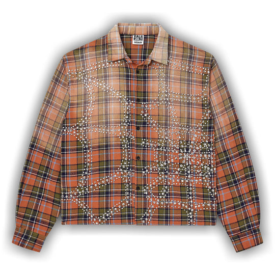 Vale Forever Pumpkin Patch Flannel 'Orange/Green'