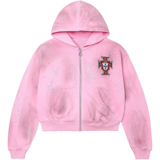 Vale Forever Venus Zip Up Hoodie Pink
