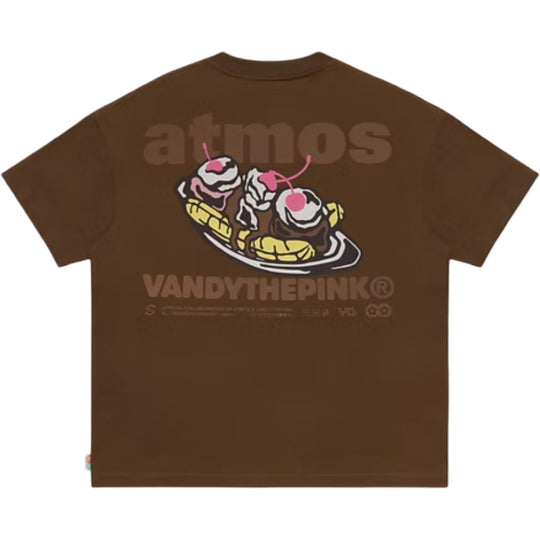 Vandy the Pink x Atmos Banana Split Tee Brown