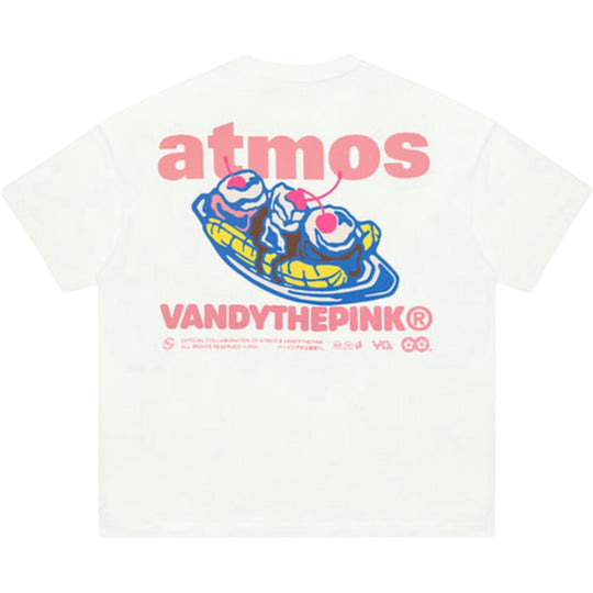 Vandy the Pink x Atmos Banana Split Tee Cream
