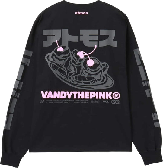 Vandy the Pink x Atmos Japan Exclusive Long Sleeve Tee Black