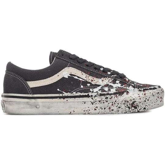 Vans Premium Old Skool 36 Paint Splatter Charcoal Grey