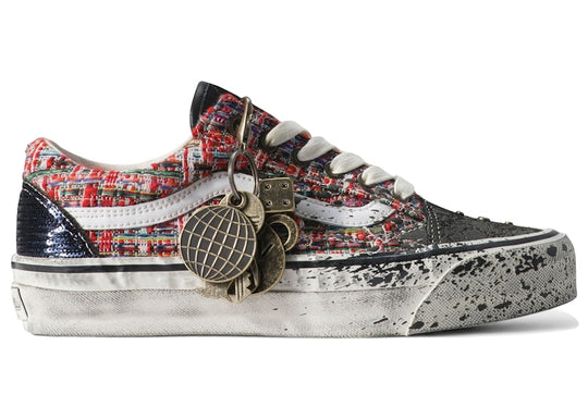 Vans Premium Old Skool Charms Red Black