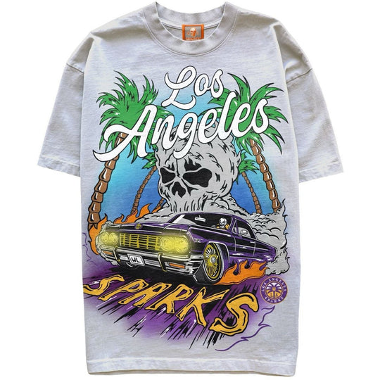 Warren Lotas Los Angeles Sparks Tee Cream