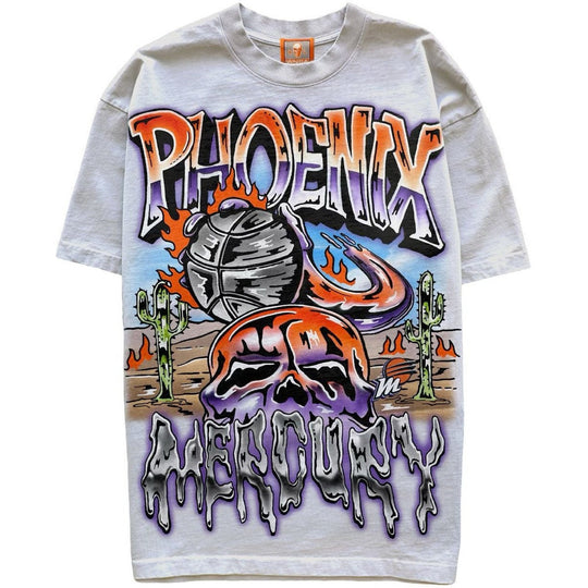 Warren Lotas Phoenix Mercury Tee Cream