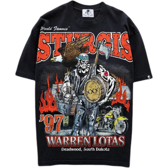Warren Lotas Sturgis 1997 T-Shirt Black