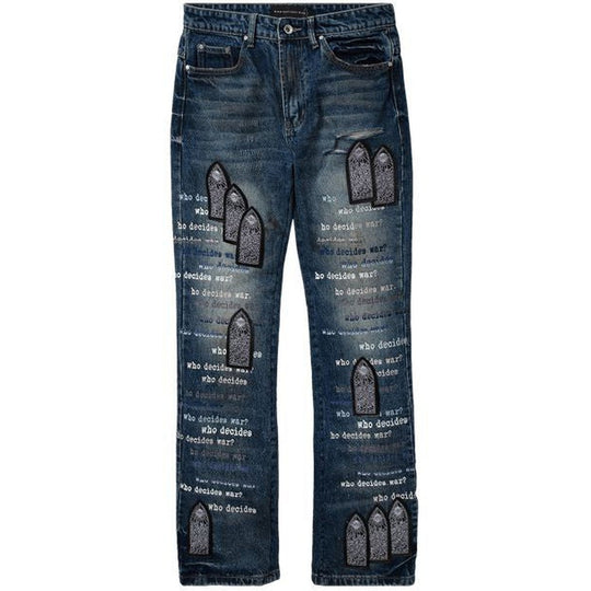 Who Decides War Scripture Denim Sky