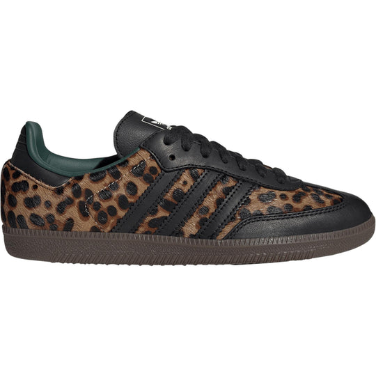 adidas Samba OG Black Green Leopard (Women's)