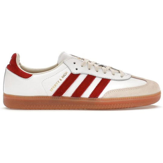 adidas Samba Sporty & Rich White Collegiate Burgundy