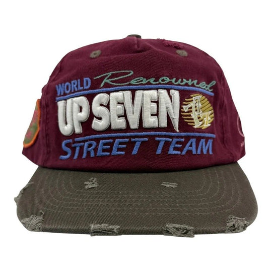 Up7 Skate Shop Hat Burgundy