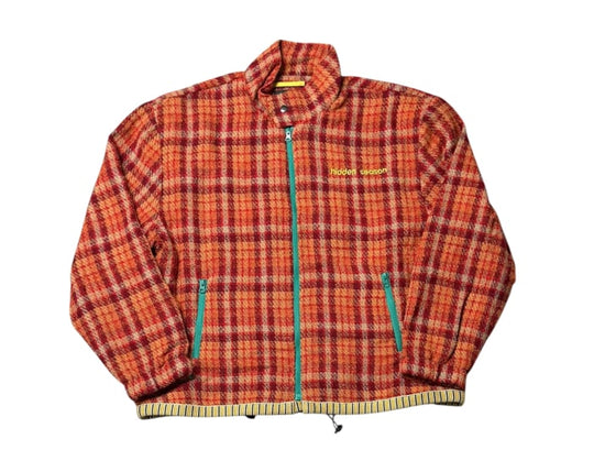 Hidden Season Tweed Jacket Orange