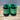Jordan CJ1 T-Rexx Travis Scott Green Spark - back