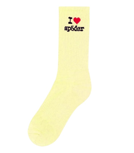 Sp5der Souvenir Socks Yellow