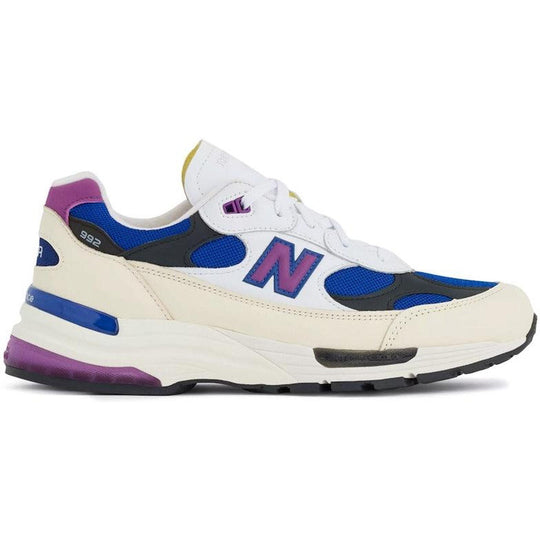 New Balance 992 MiUSA White Royal Purple Fuchsia